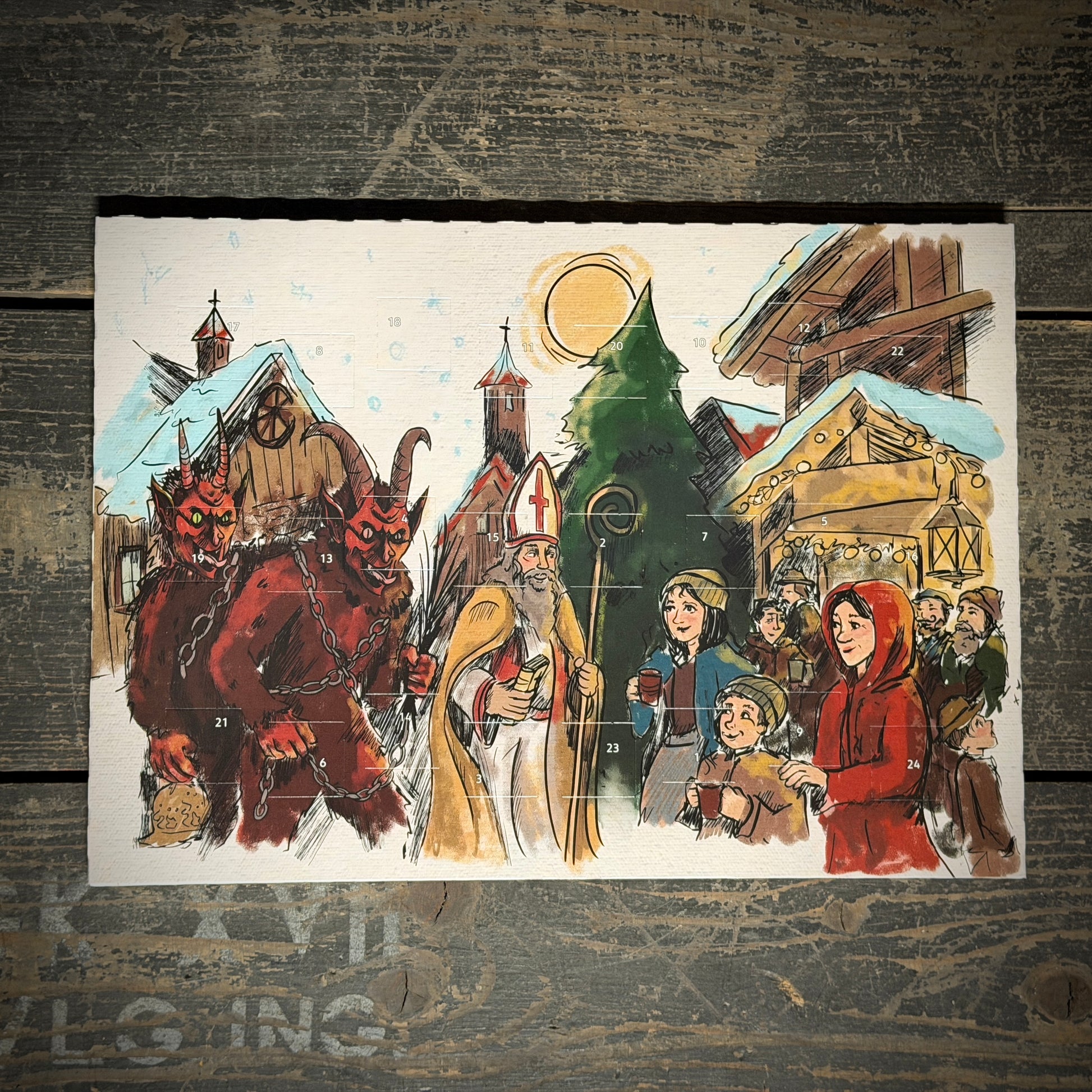 Adventkalender Nikolaus & Krampus