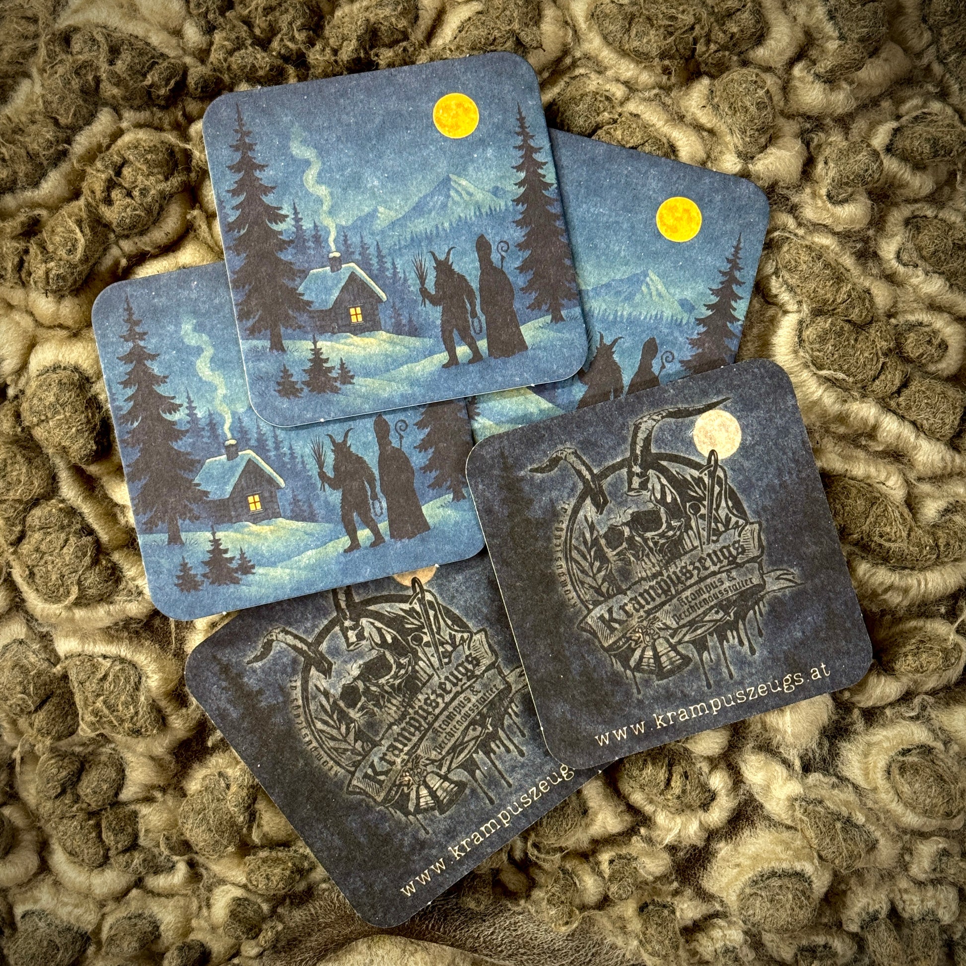 Bierdeckel Krampuszeugs