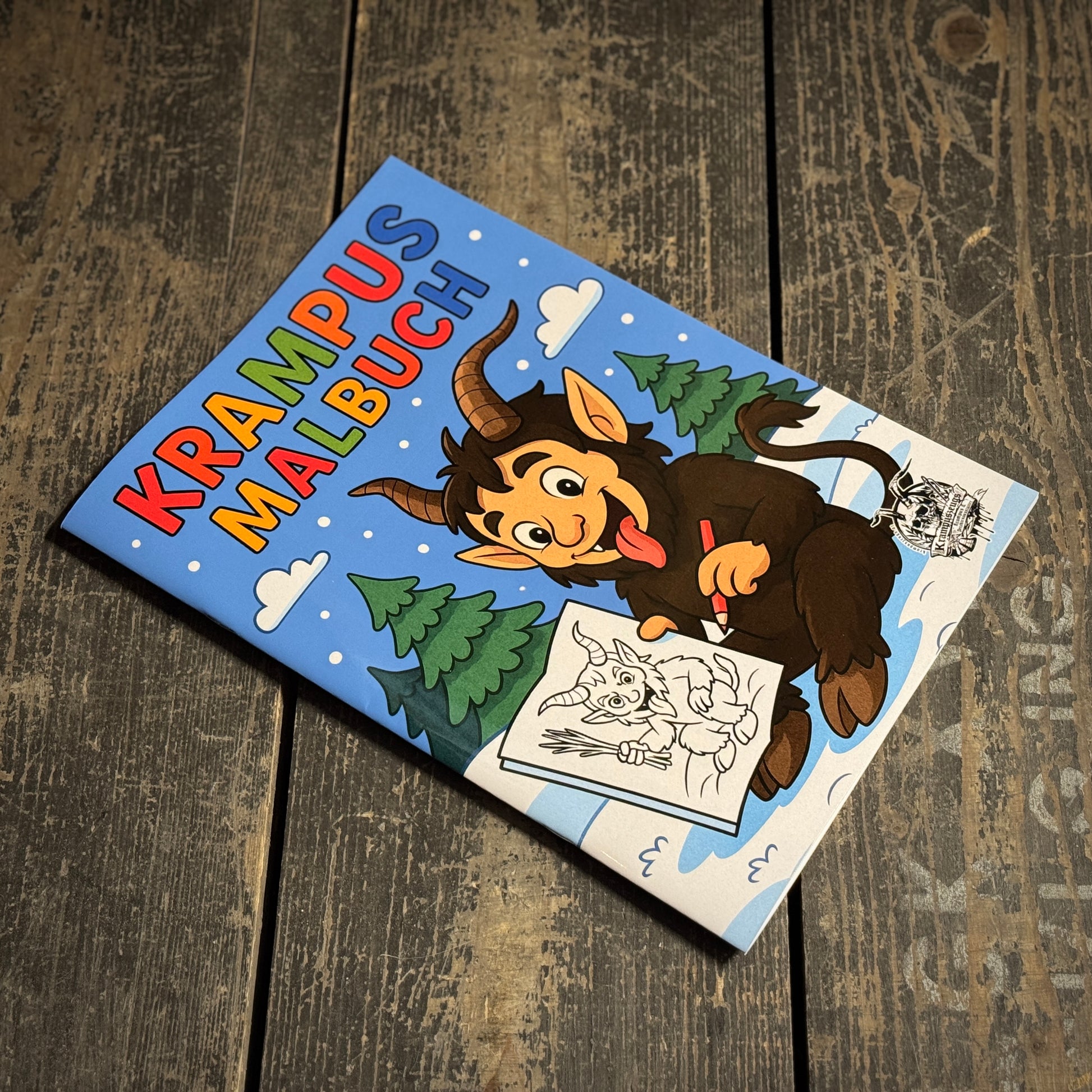 Krampus Malbuch