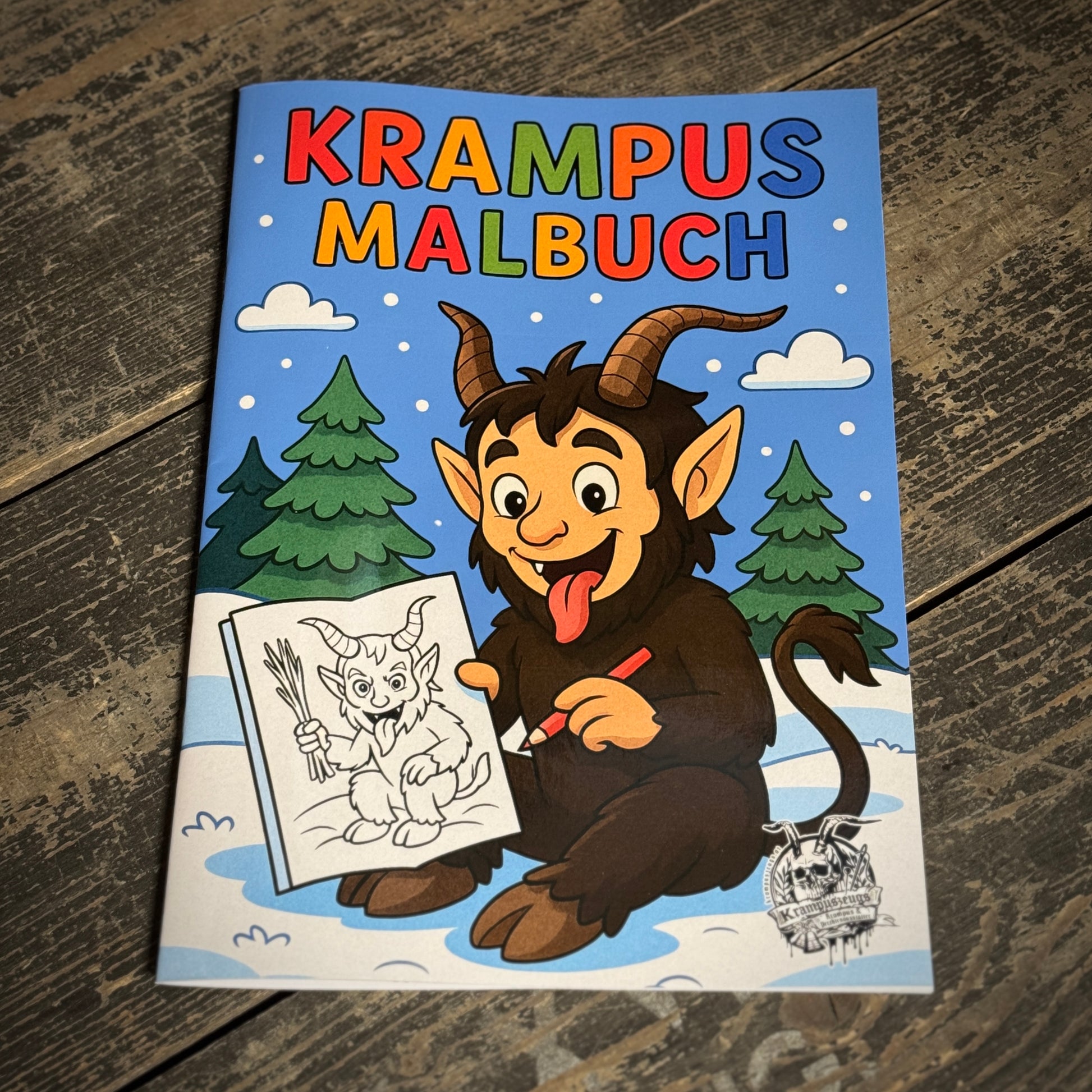 Krampus Malbuch