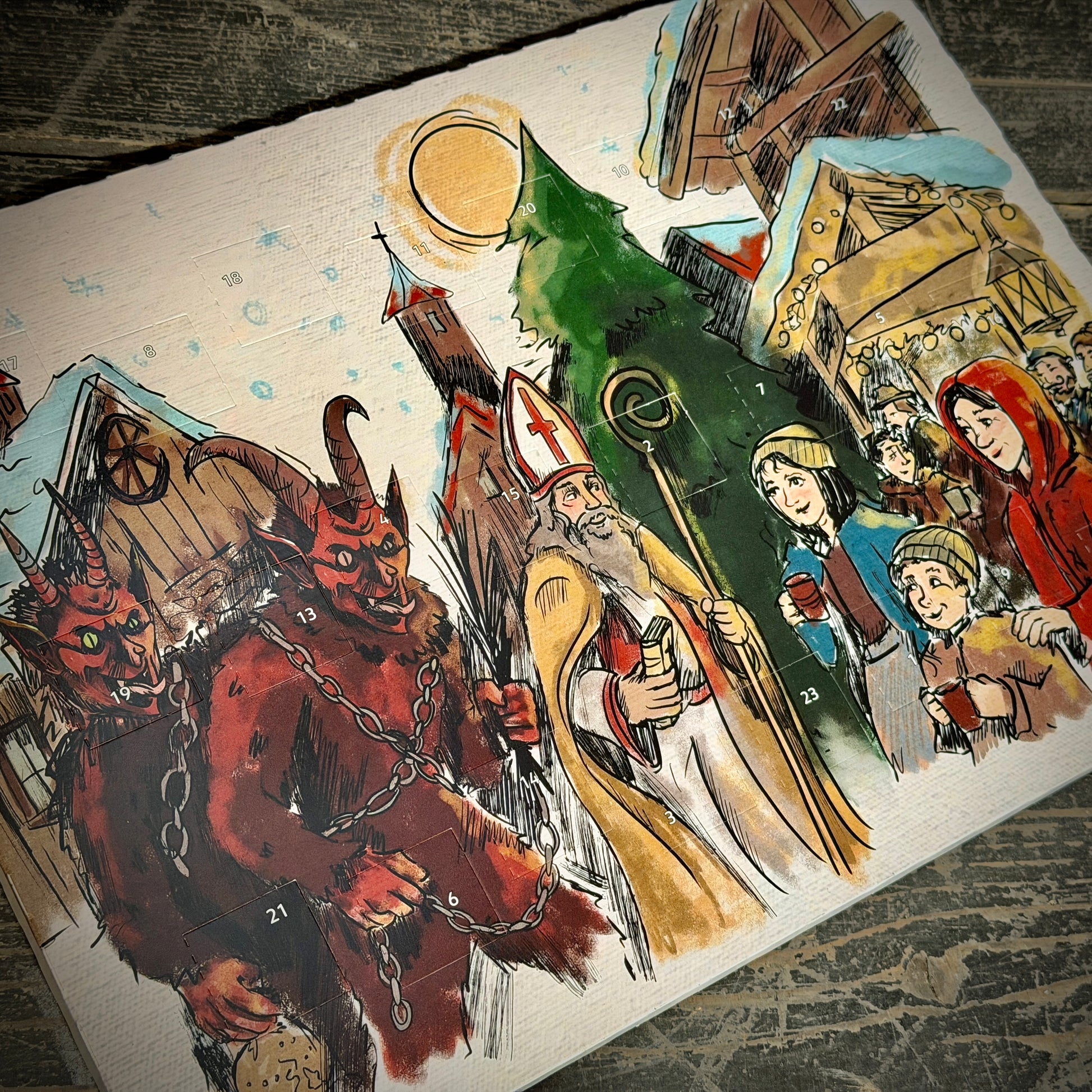 Adventkalender Nikolaus & Krampus