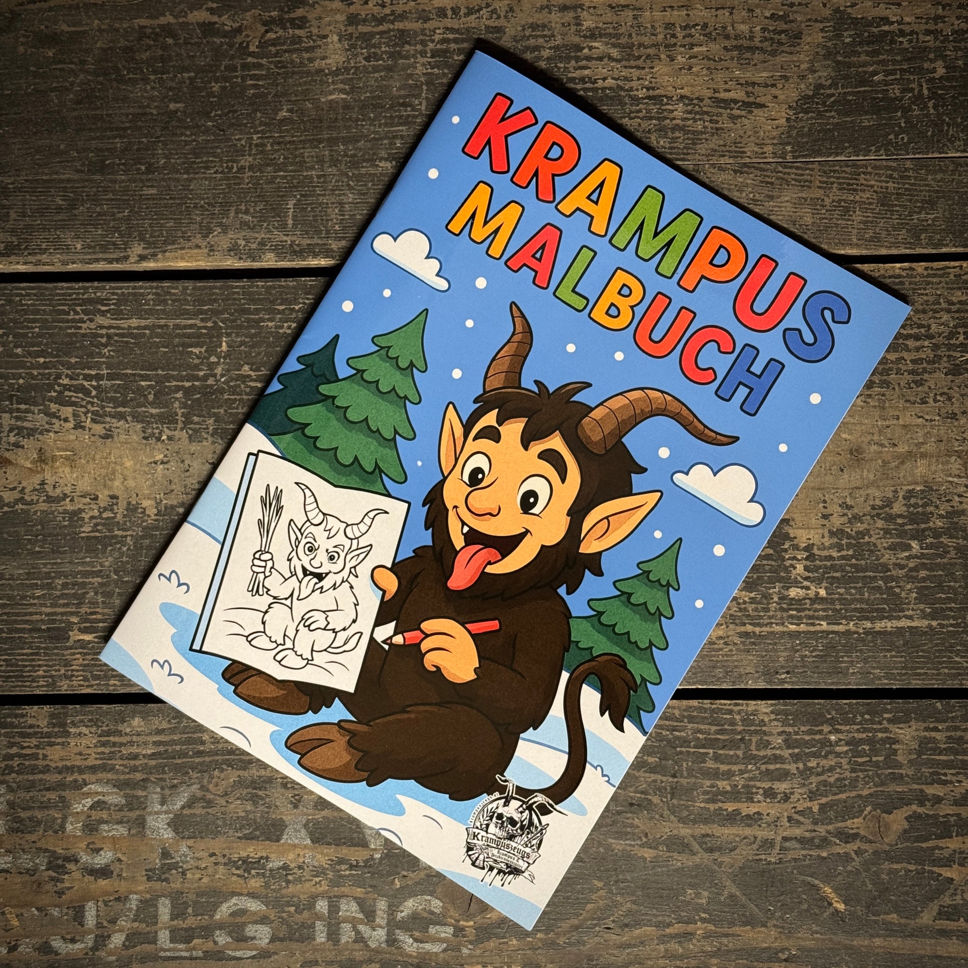 Krampus Malbuch