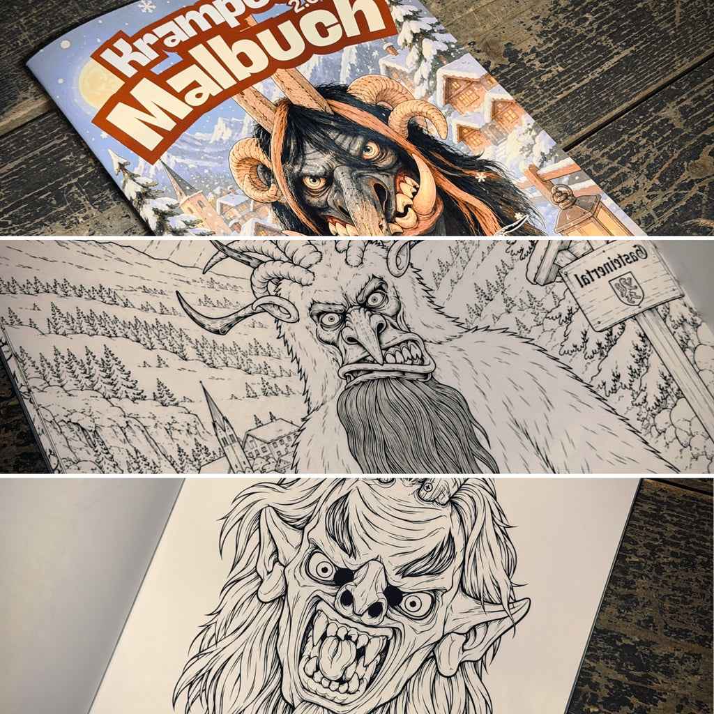 Krampus Malbuch 2.0