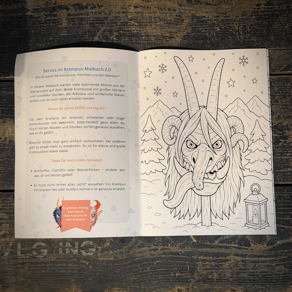 Krampus Malbuch 2.0