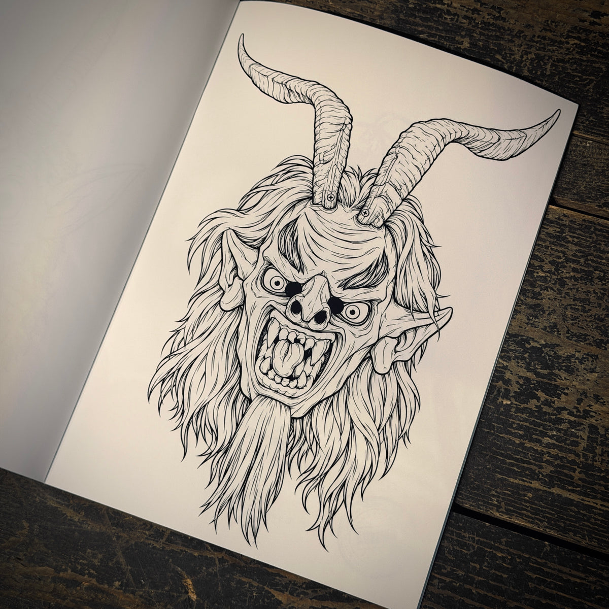 Krampus Malbuch 2.0