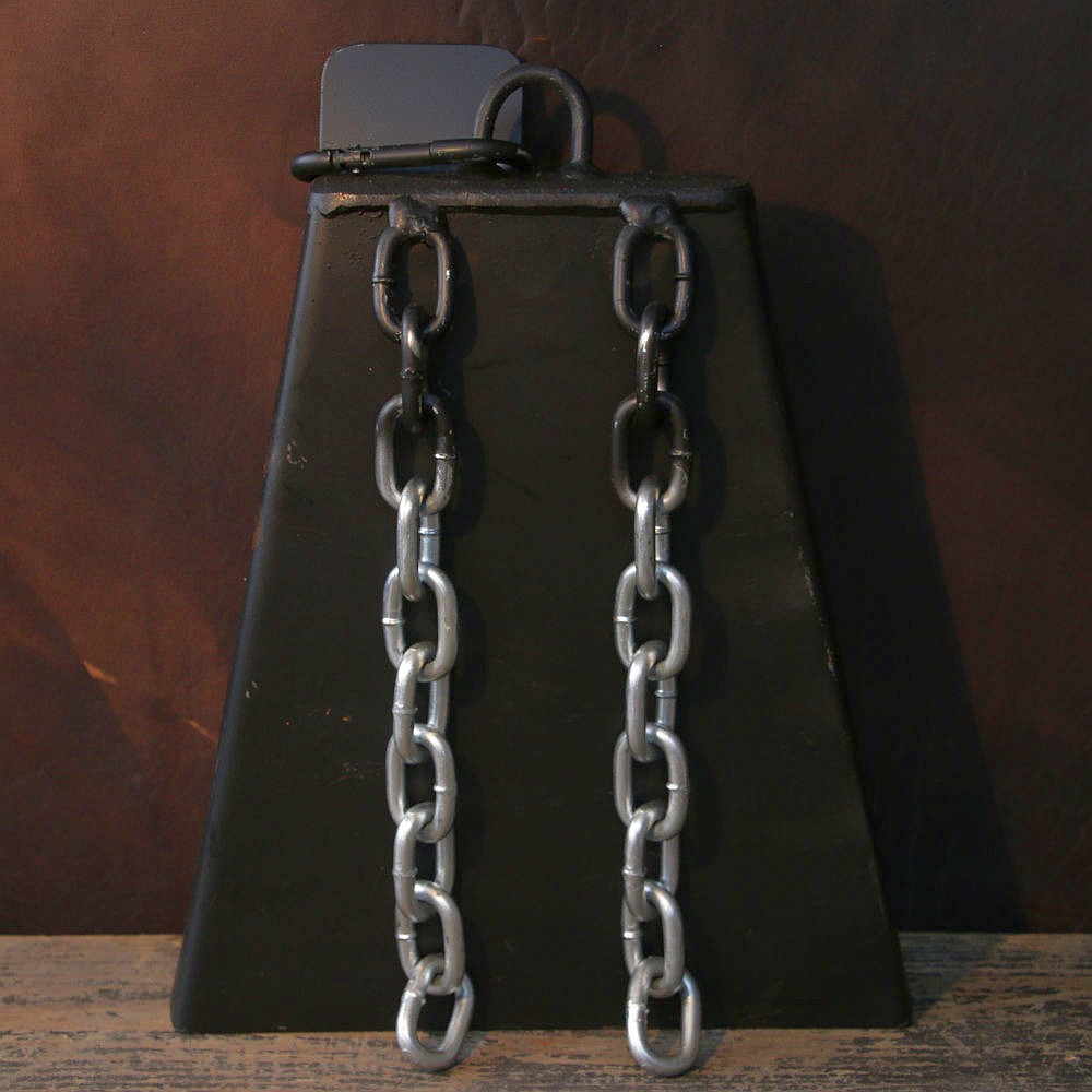 Balkenglocke 25cm | Schwarz