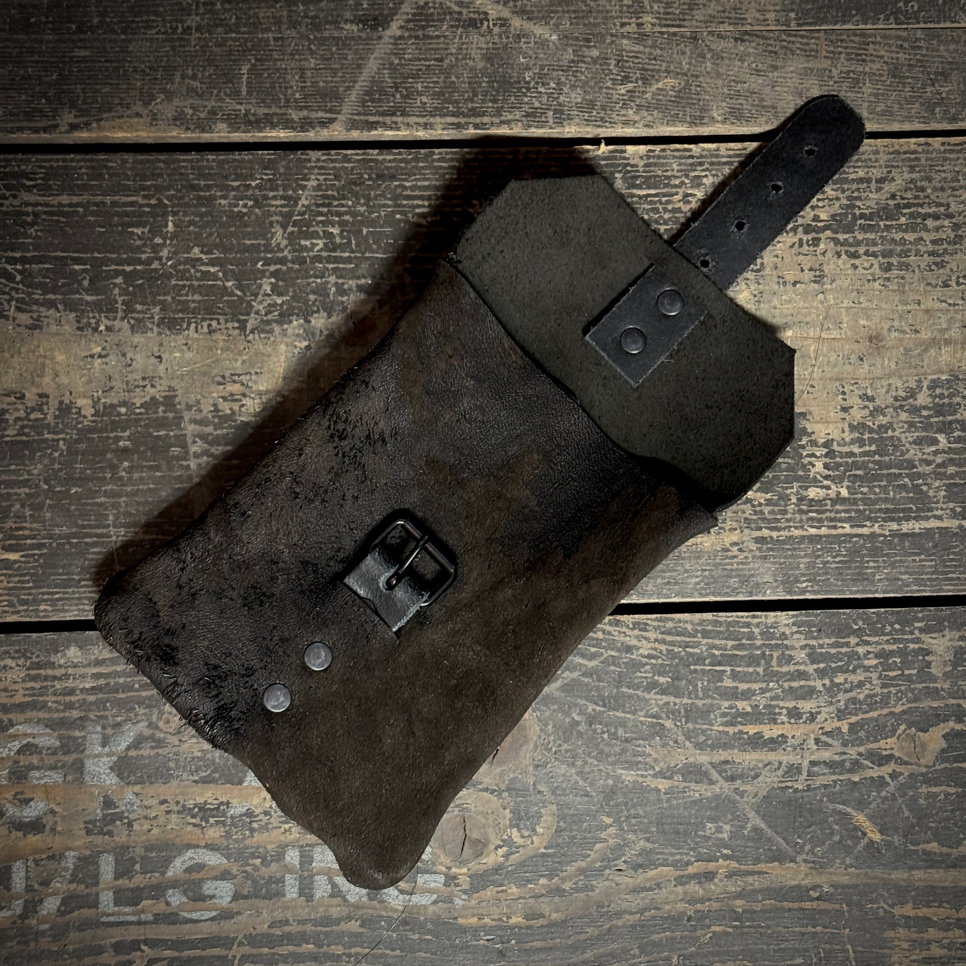 Gürteltasche Schwarz Antik
