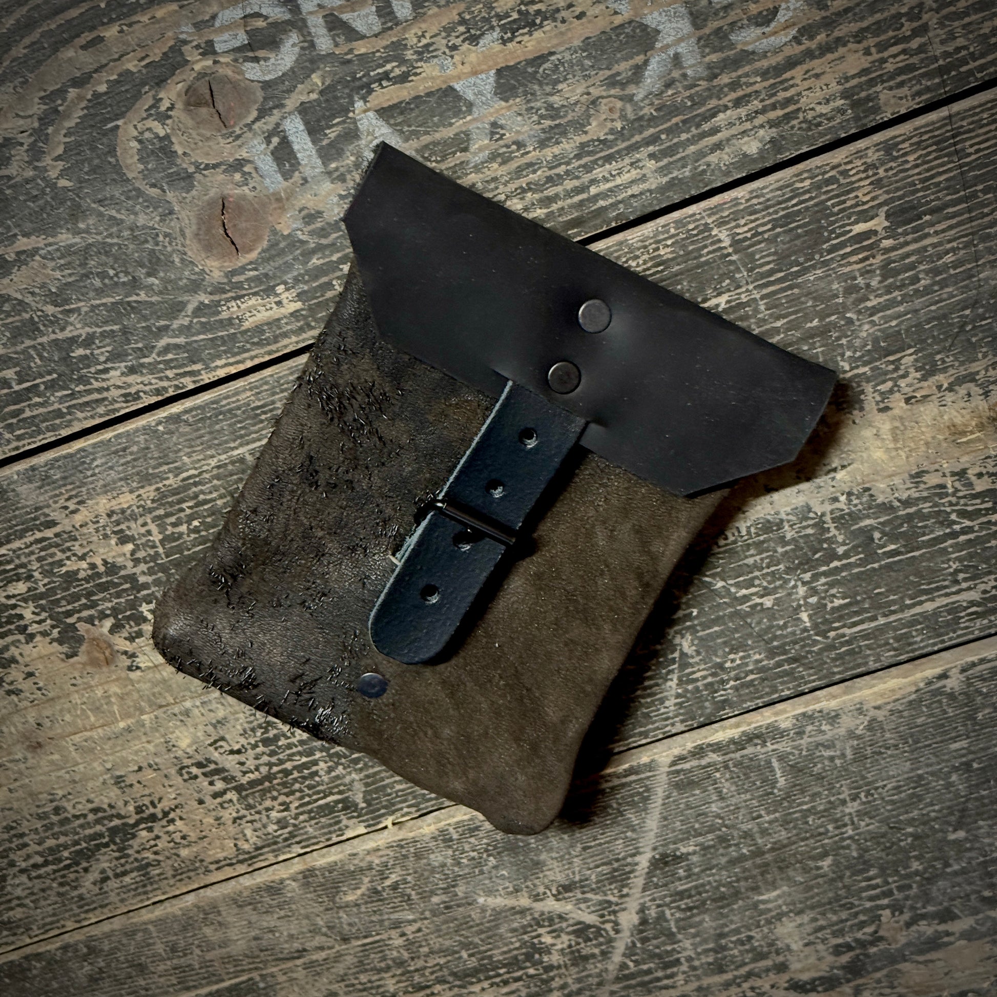 Gürteltasche Schwarz Antik