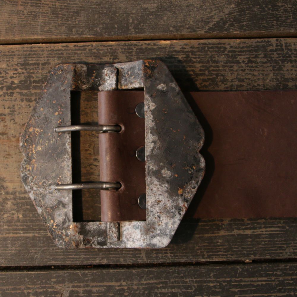 Ledergürtel 10cm | Braun