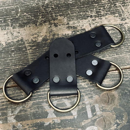 Gürtelschlaufen Set | Schwarz