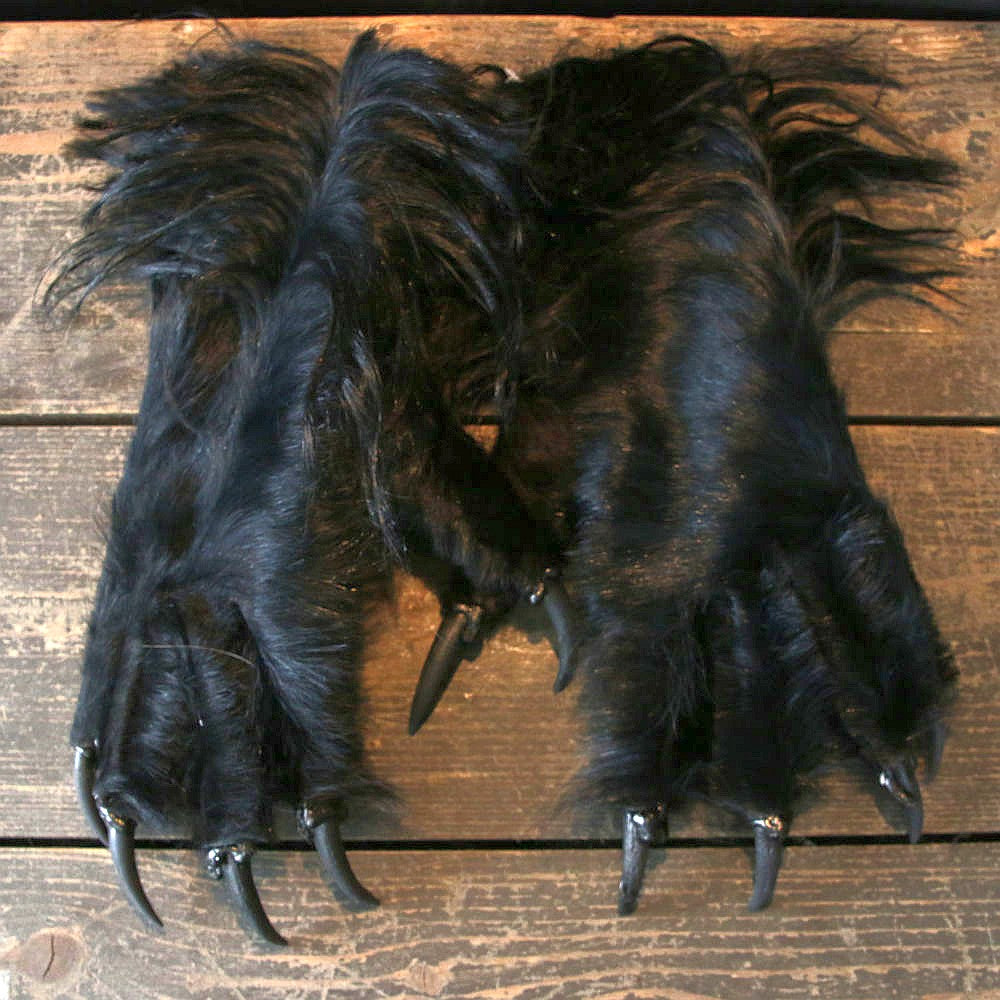 Fellhandschuhe | Schwarz
