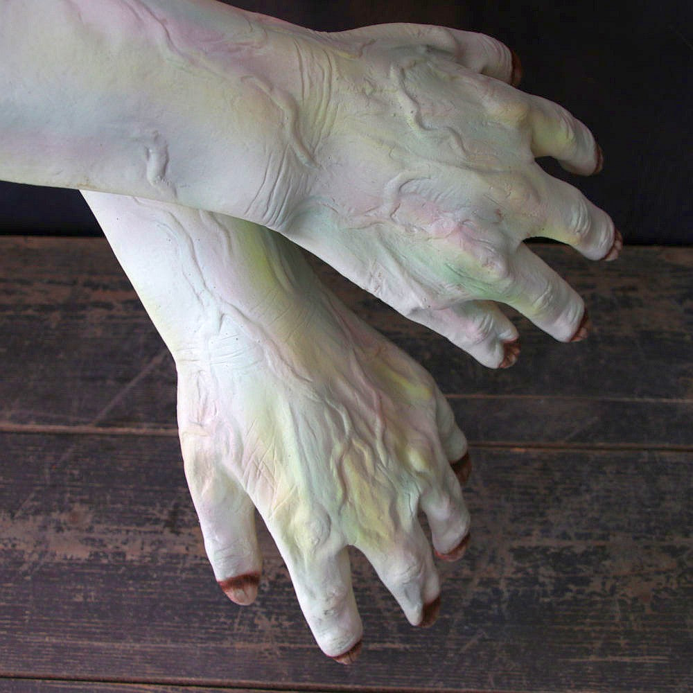 perchten handschuhe Latexhandschuhe | Weiß – Krampuszeugs e.U