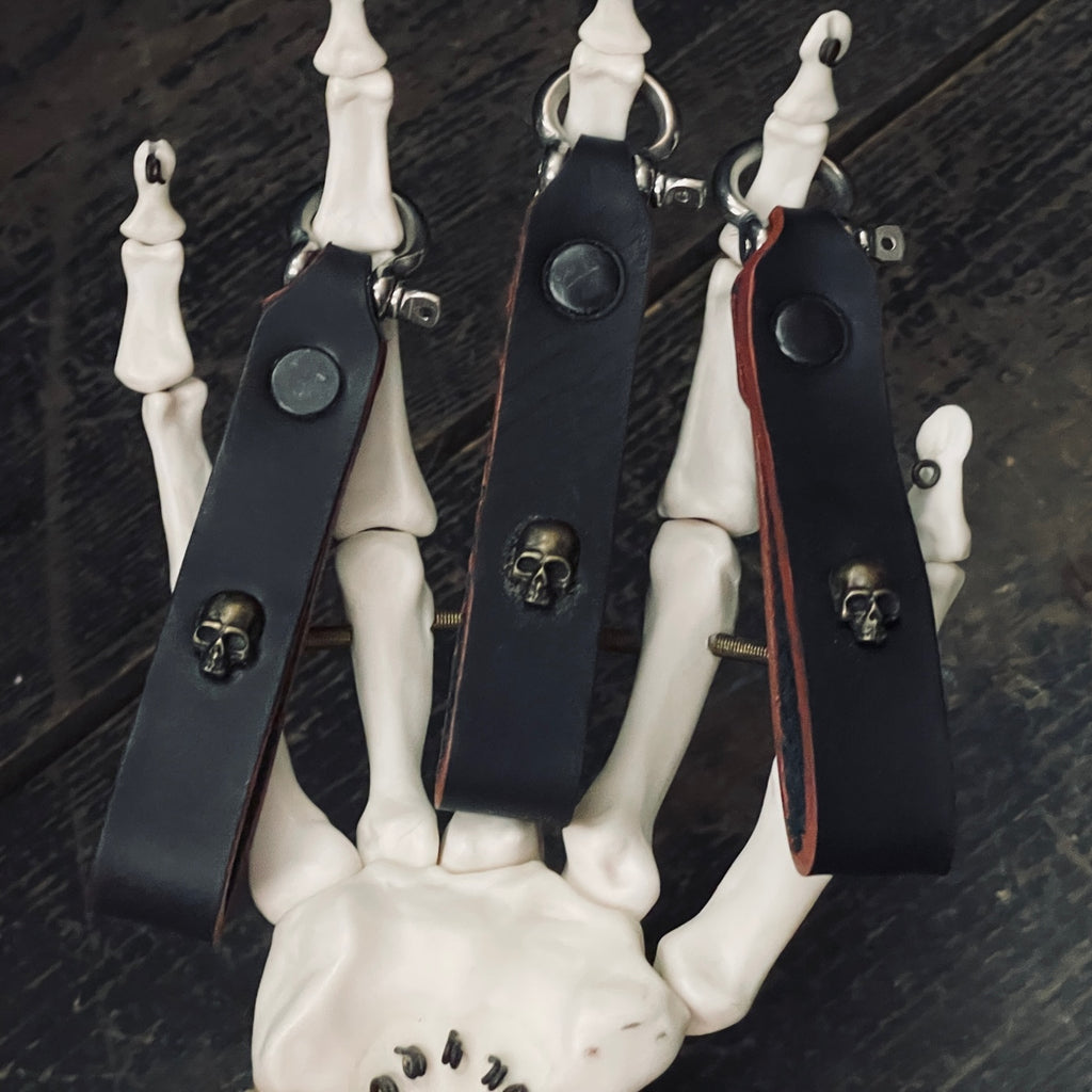 Schlüsselanhänger Skull | Schwarz